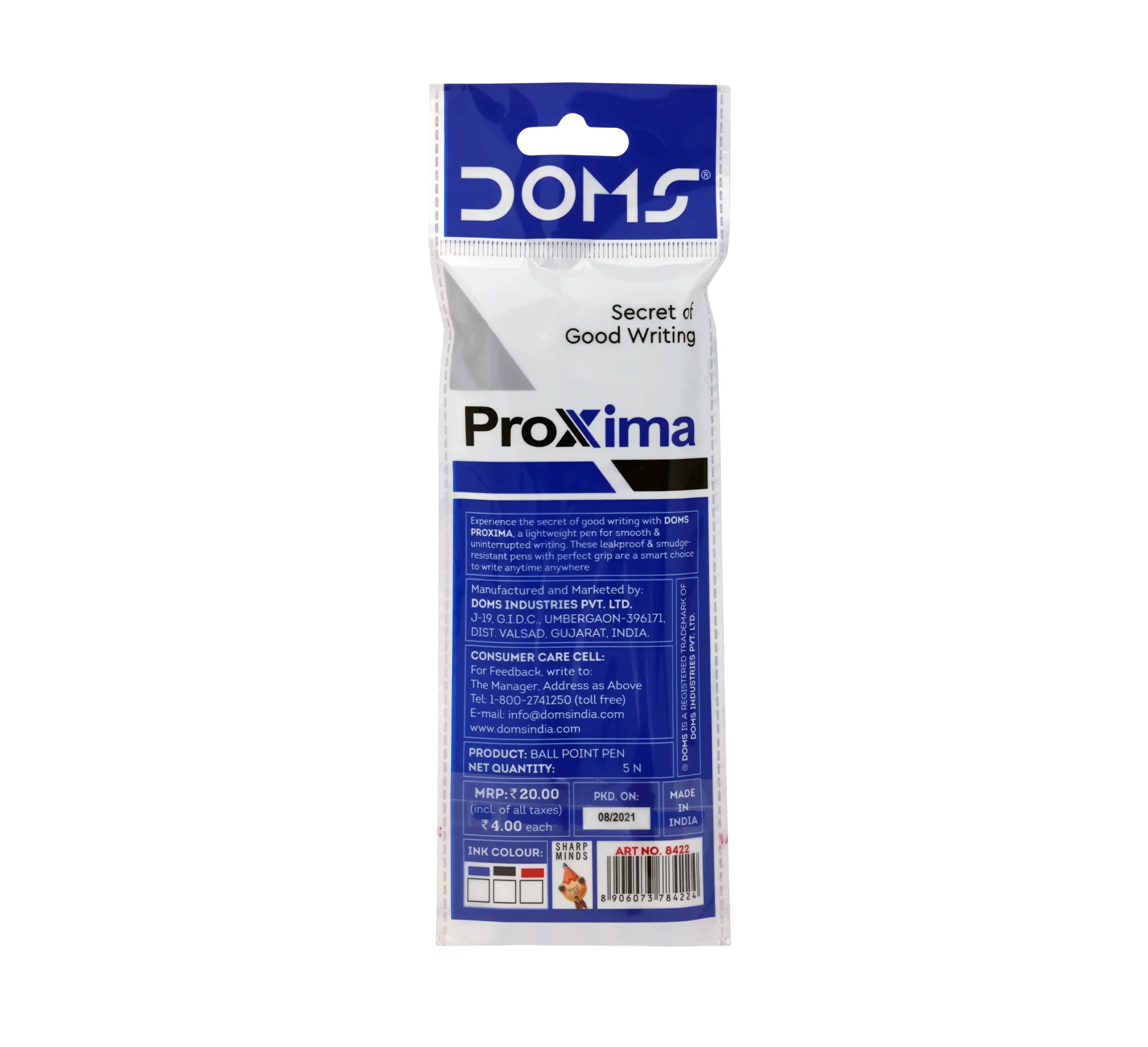 DOMS 8422 PROXIMA BALL PEN DOMS 8422 PROXIMA BALL PEN